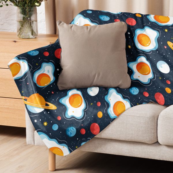 Cosmic Omelette with a Side of Stars - Sherpa blanket