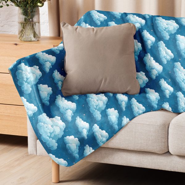 Cloud Canvas, Starry Night - Sherpa blanket