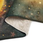 Dreamer Beneath the Moon - Sherpa blanket