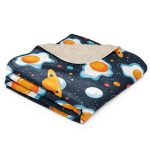 Cosmic Omelette with a Side of Stars - Sherpa blanket