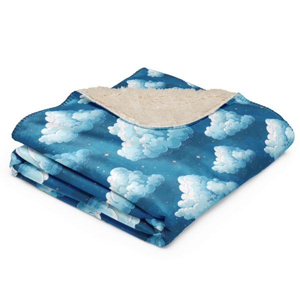 Cloud Canvas, Starry Night - Sherpa blanket