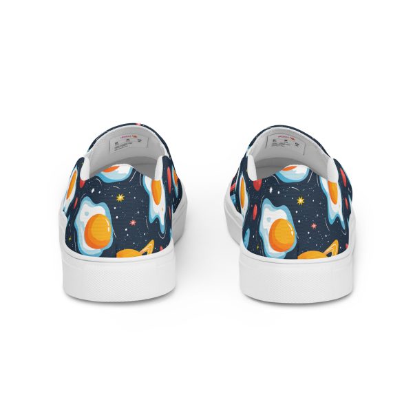 Cosmic Omelette with a Side of Stars - Women’s slip-on shoes