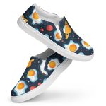 Cosmic Omelette with a Side of Stars - Women’s slip-on shoes