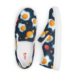 Cosmic Omelette with a Side of Stars - Women’s slip-on shoes