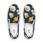 Cosmic Omelette with a Side of Stars - Women’s slip-on shoes