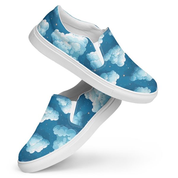 Cloud Canvas, Starry Night - Women’s slip-on shoes