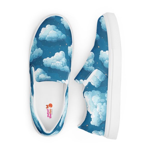 Cloud Canvas, Starry Night - Women’s slip-on shoes