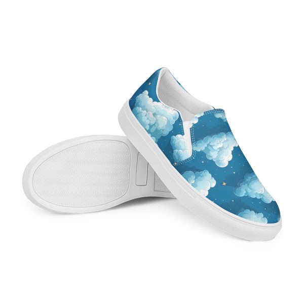 Cloud Canvas, Starry Night - Women’s slip-on shoes