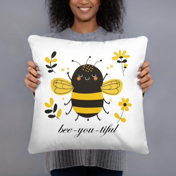 bee-you-tiful - Basic Pillow