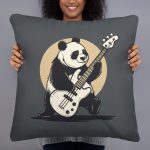 Low Frequency Panda - Basic Pillow