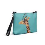 Giraffes and Goggles: Who Needs a Snorkel Anyway? - Crossbody bag