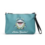 Tropical Shark: Aloha, Beaches! - Crossbody bag