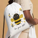 bee-you-tiful - Drawstring bag