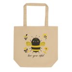 bee-you-tiful - Eco Canvas Tote Bag