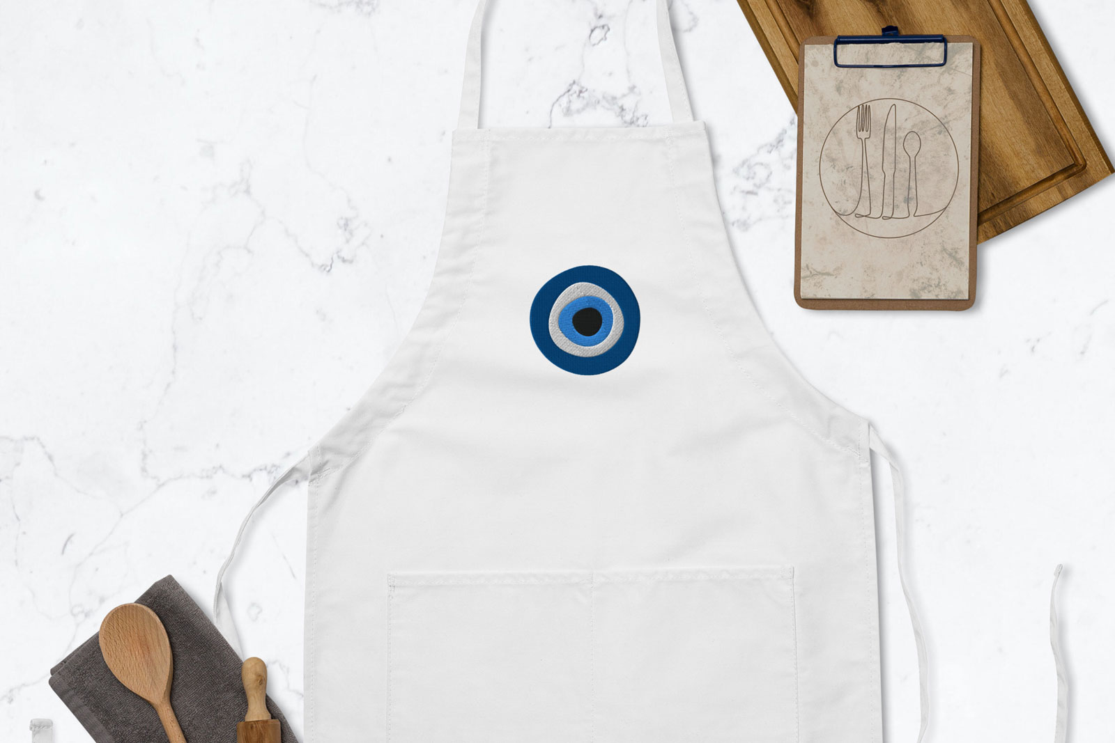 How to Care for an Embroidered Apron