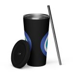 "Unveiling the Ancient Evil Eye" - Tumbler with a straw