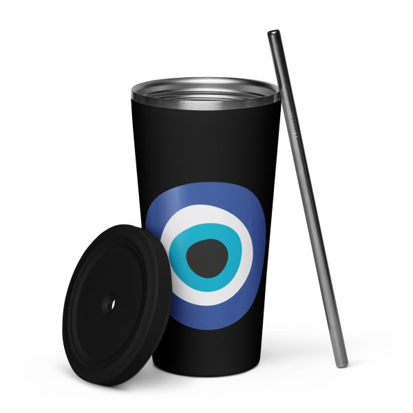 "Unveiling the Ancient Evil Eye" - Tumbler with a straw