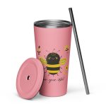 bee-you-tiful - Tumbler with a straw