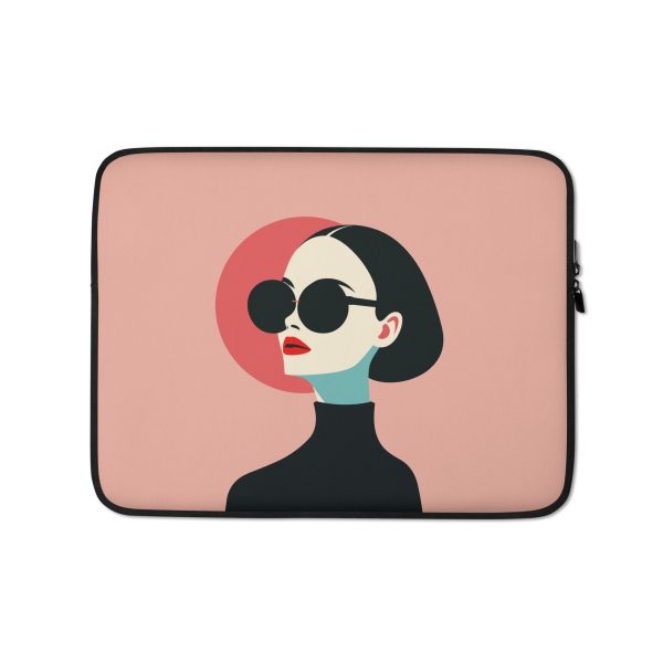 La Dame en Noir - Laptop Sleeve