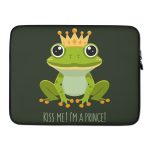 Royal Froggy: Kiss Me! I’m a Prince - Laptop Sleeve