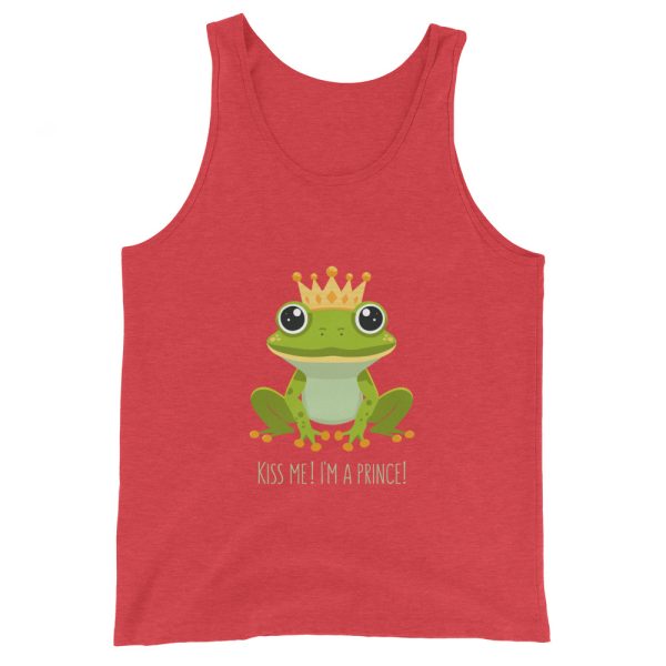 Royal Froggy: Kiss Me! I’m a Prince - Men's Tank Top