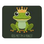 Royal Froggy: Kiss Me! I’m a Prince - Mouse pad