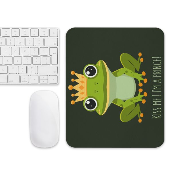 Royal Froggy: Kiss Me! I’m a Prince - Mouse pad