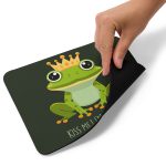 Royal Froggy: Kiss Me! I’m a Prince - Mouse pad