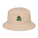 Royal Froggy: Kiss Me! I'm a Prince - Organic bucket hat