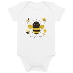 bee-you-tiful - Organic cotton baby bodysuit