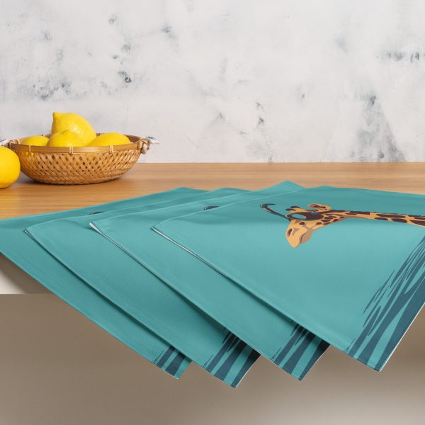 Giraffes and Goggles: Who Needs a Snorkel Anyway? - Placemat Set