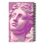 The Eros Pink Clouds - Spiral notebook