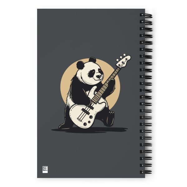 Low Frequency Panda - Spiral notebook