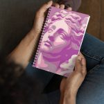 The Eros Pink Clouds - Spiral notebook