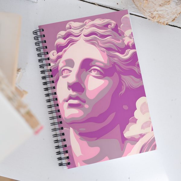 The Eros Pink Clouds - Spiral notebook