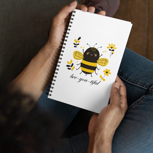 bee-you-tiful - Spiral notebook