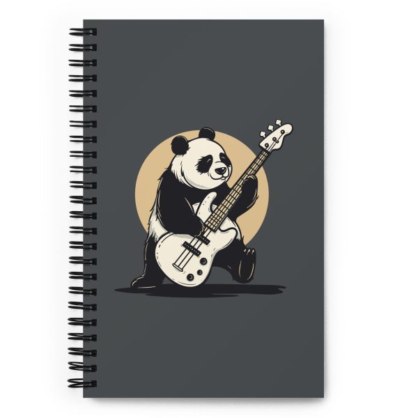 Low Frequency Panda - Spiral notebook