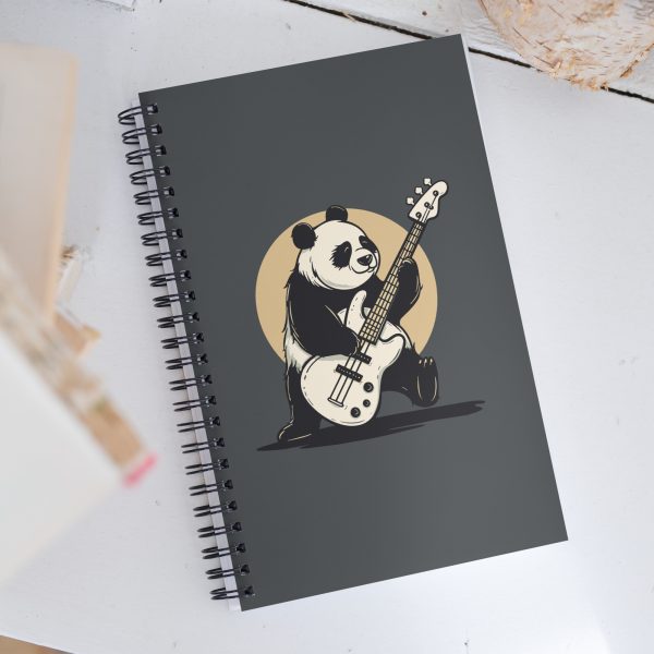 Low Frequency Panda - Spiral notebook