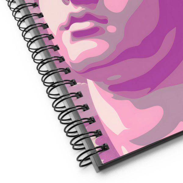 The Eros Pink Clouds - Spiral notebook