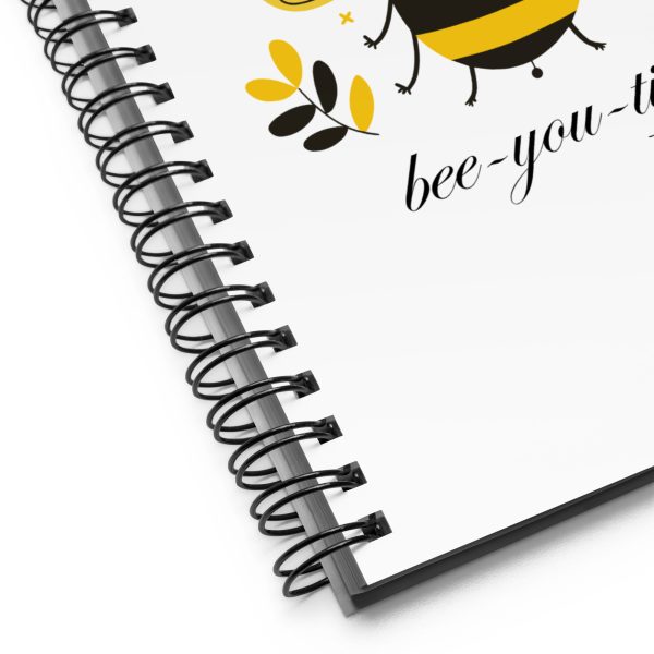 bee-you-tiful - Spiral notebook