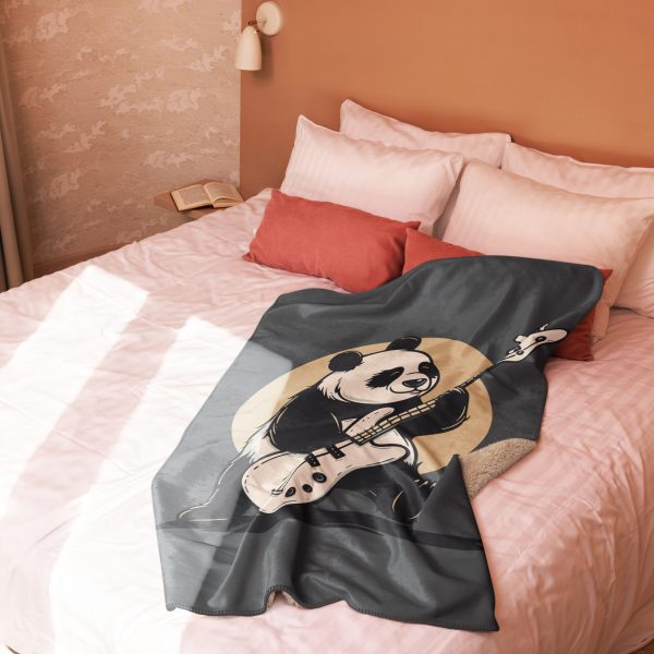 Low Frequency Panda - Sherpa blanket