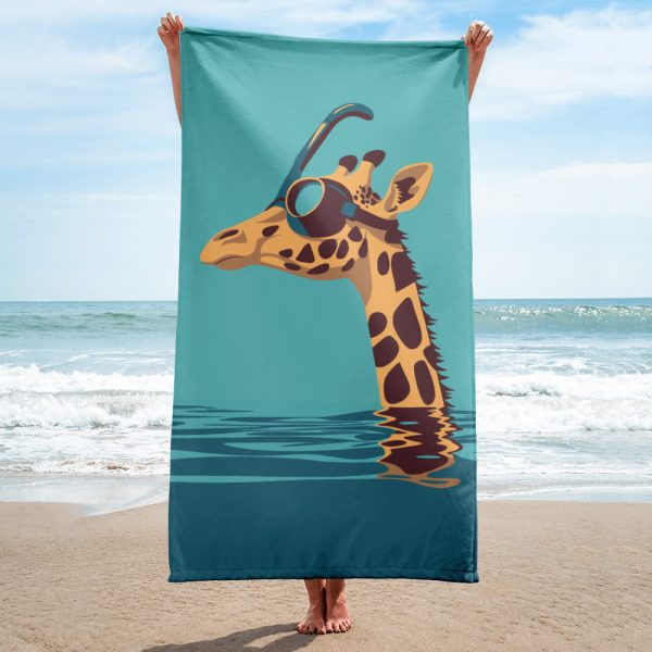 Giraffes and Goggles: Who Needs a Snorkel Anyway? - Towel