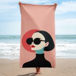 La Dame en Noir - Towel