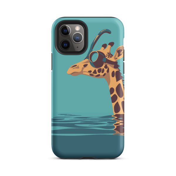 Giraffes and Goggles: Who Needs a Snorkel Anyway? - Tough Case for iPhone®