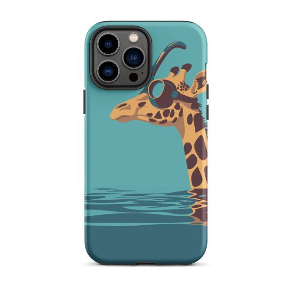 Giraffes and Goggles: Who Needs a Snorkel Anyway? - Tough Case for iPhone®