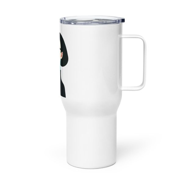 La Dame en Noir - Travel mug with a handle