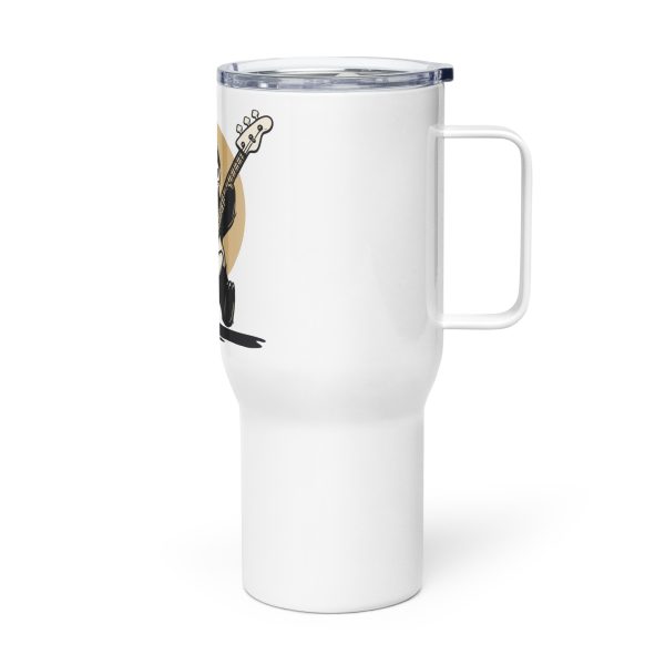 Low Frequency Panda - Travel mug with a handle