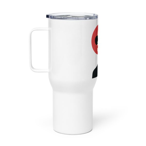 La Dame en Noir - Travel mug with a handle