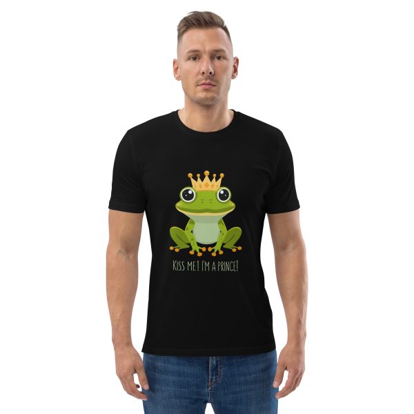 Royal Froggy: Kiss me! I’m a prince - Organic cotton t-shirt