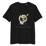 Low Frequency Panda - Unisex organic cotton t-shirt